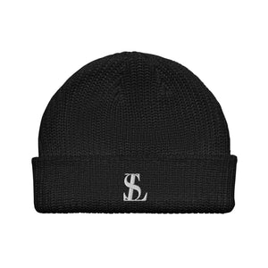 Seraphine Luxe Warm Knit Wool Beanie for Winter, Black
