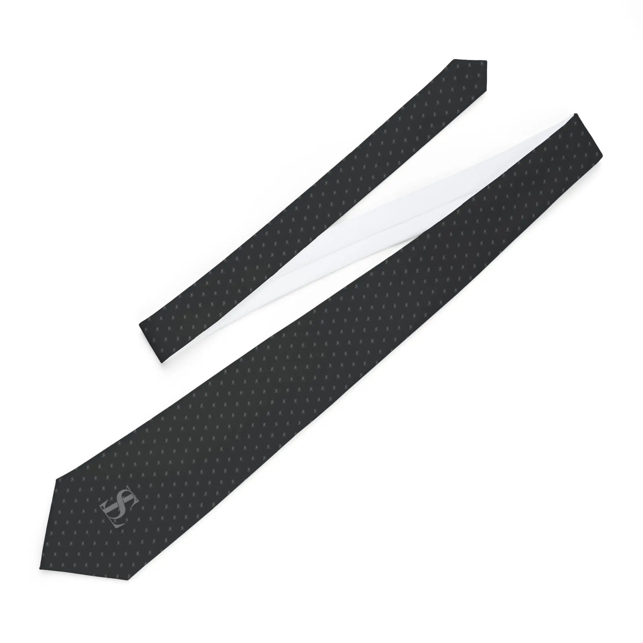 Premium Necktie Black Printify