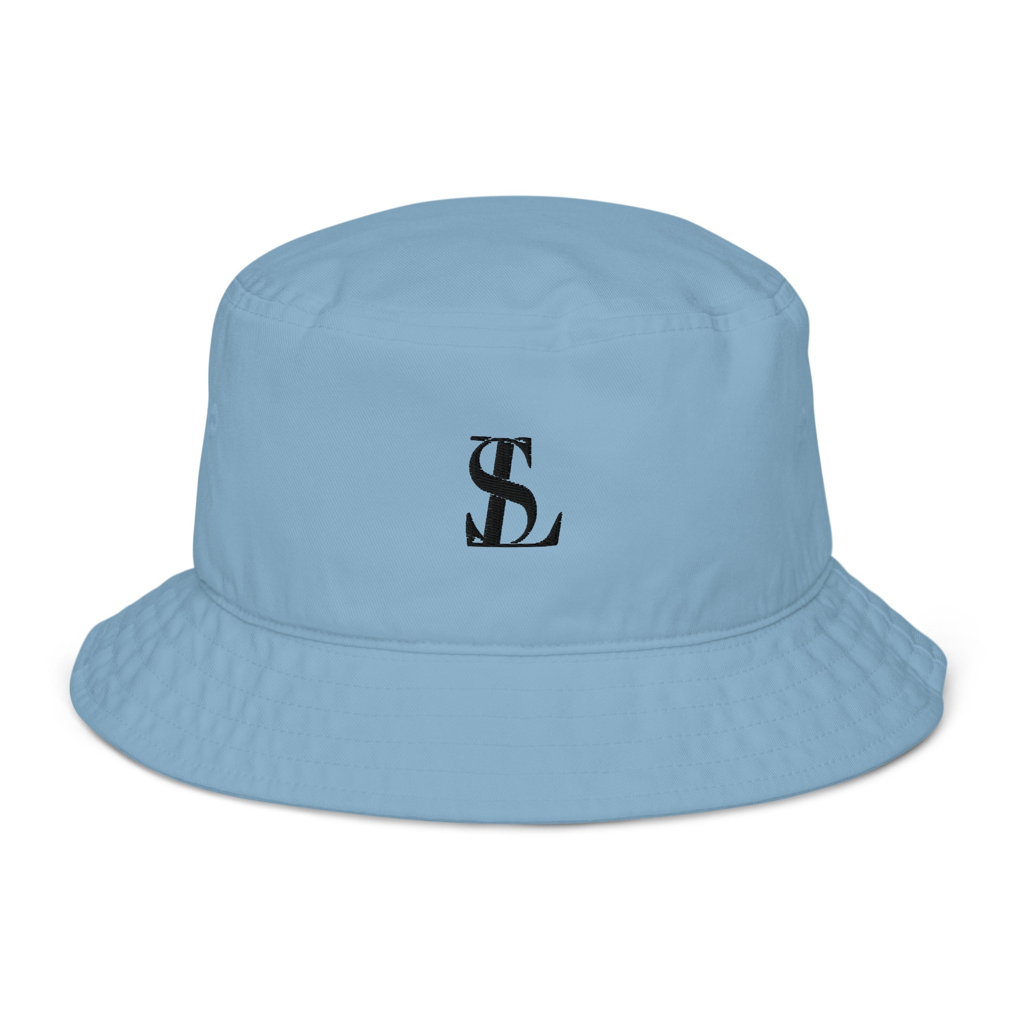 Seraphine Luxe Bucket Hat, Light Blue