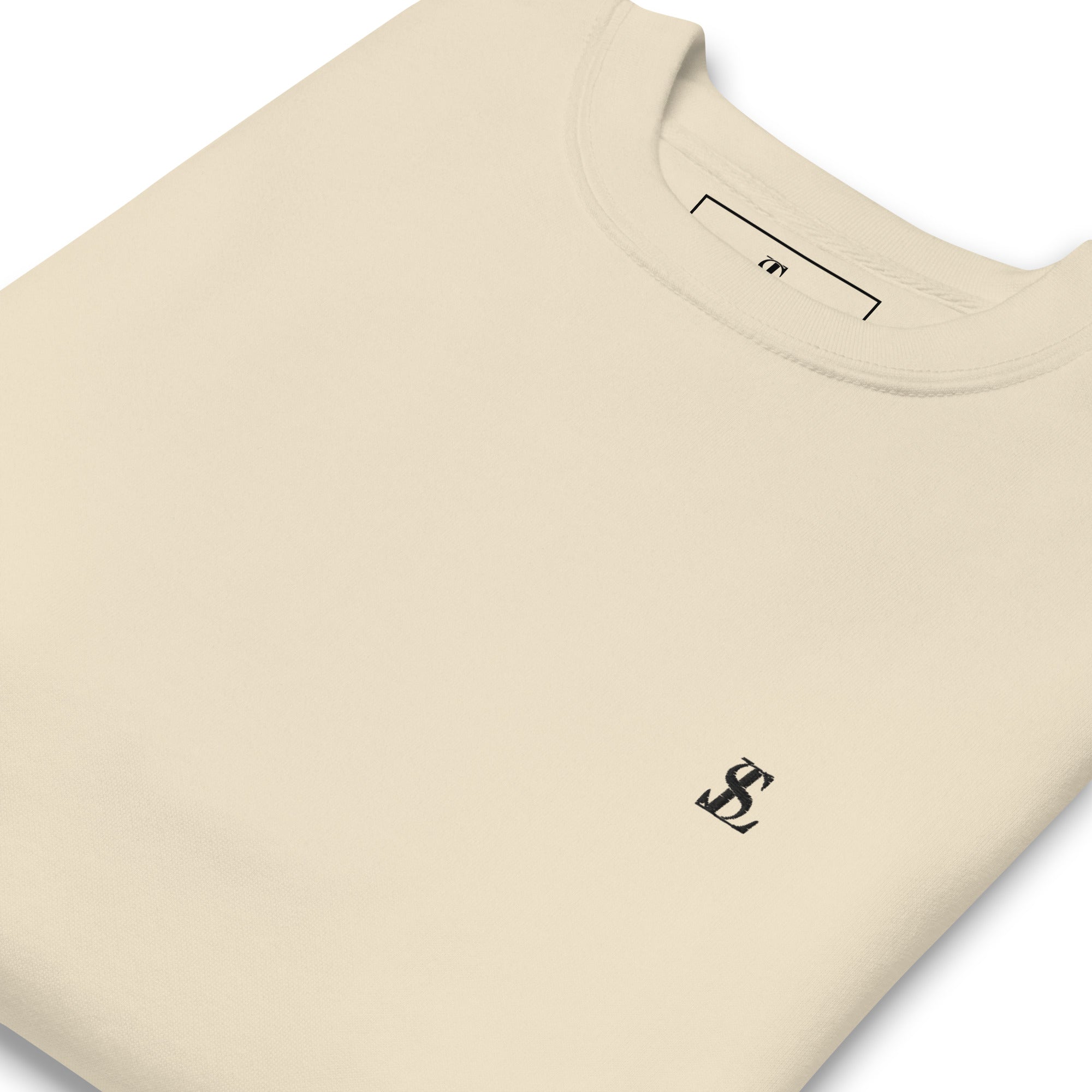Seraphine Luxe Comfort Sweatshirt, Soft Cotton Sweatshirt, Beige