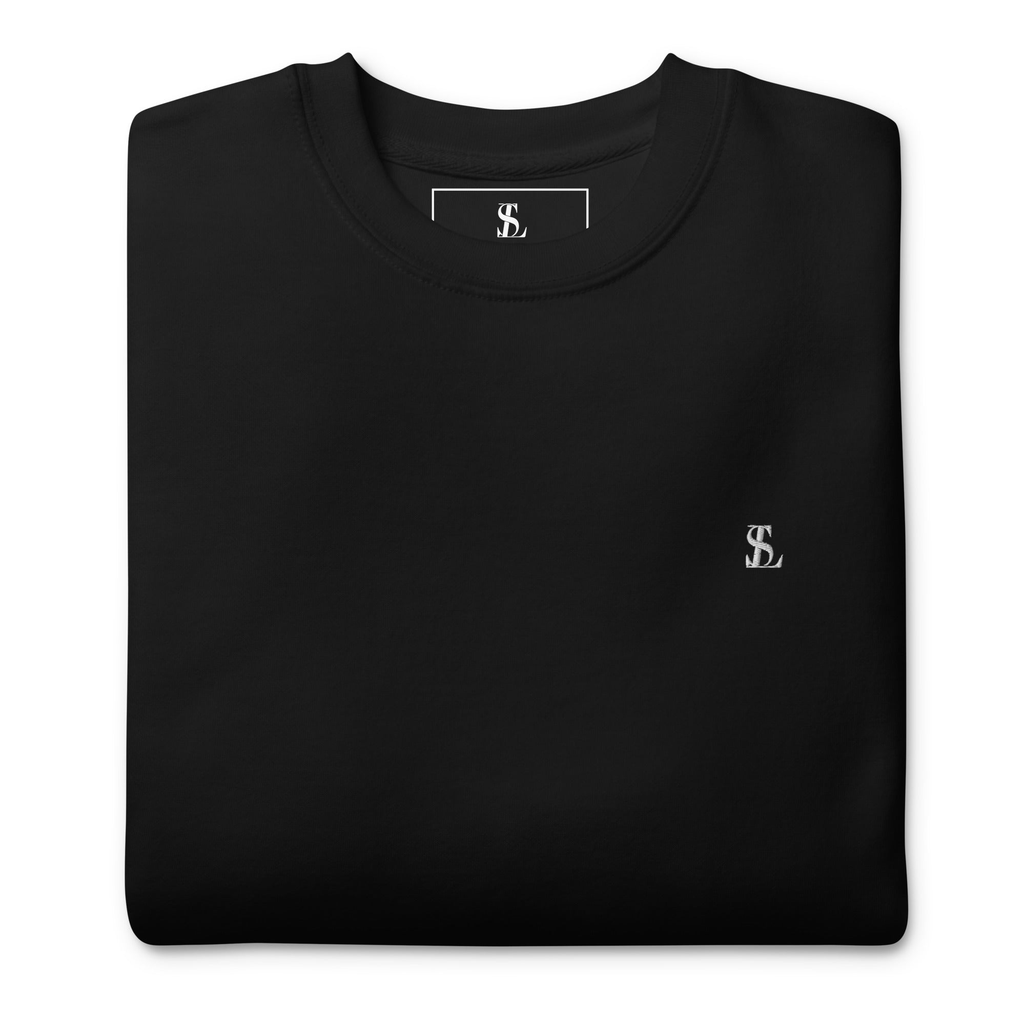 Seraphine Luxe Comfort Sweatshirt, Soft Cotton Sweatshirt, Black