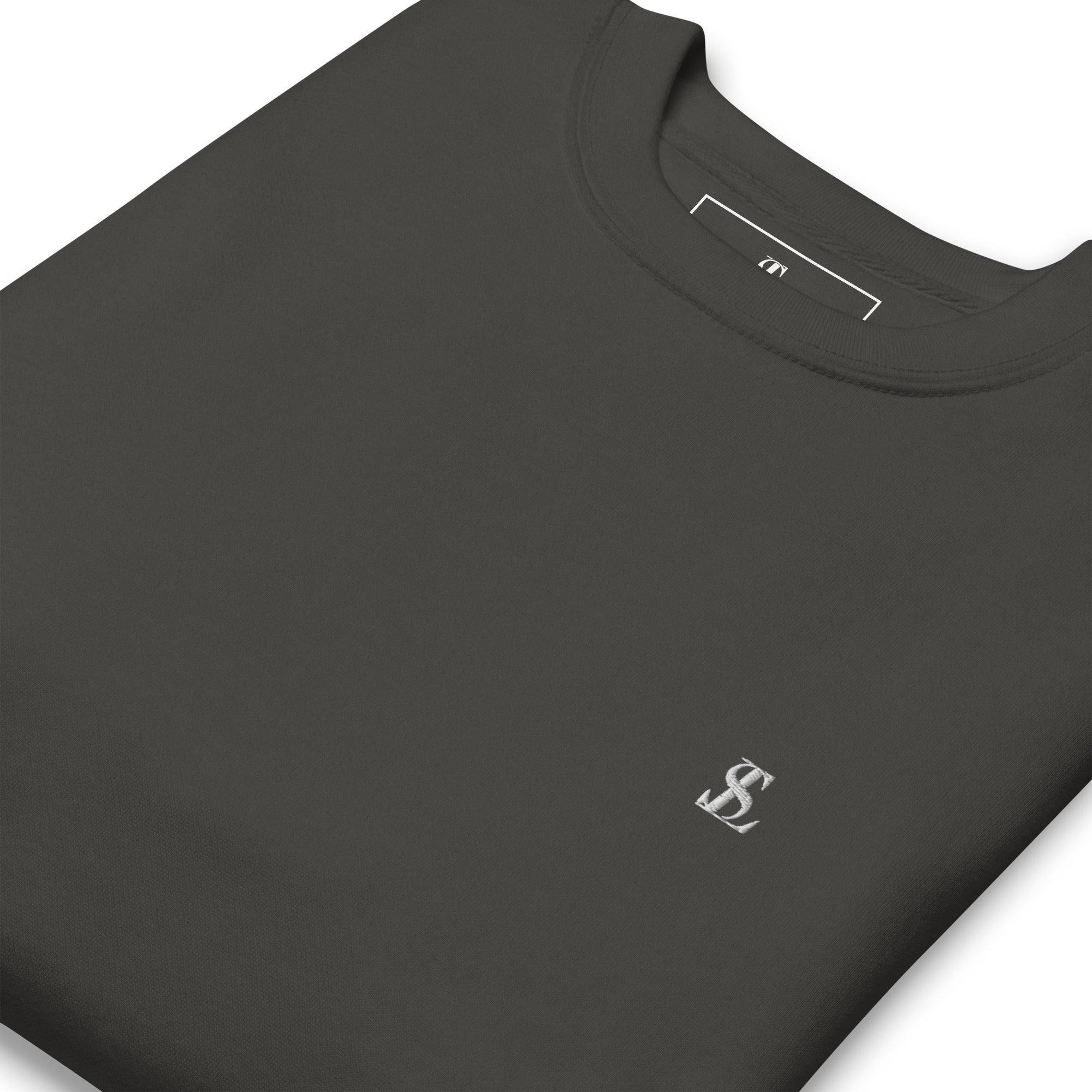 Seraphine Luxe Comfort Sweatshirt, Soft Cotton Sweatshirt, Grey
