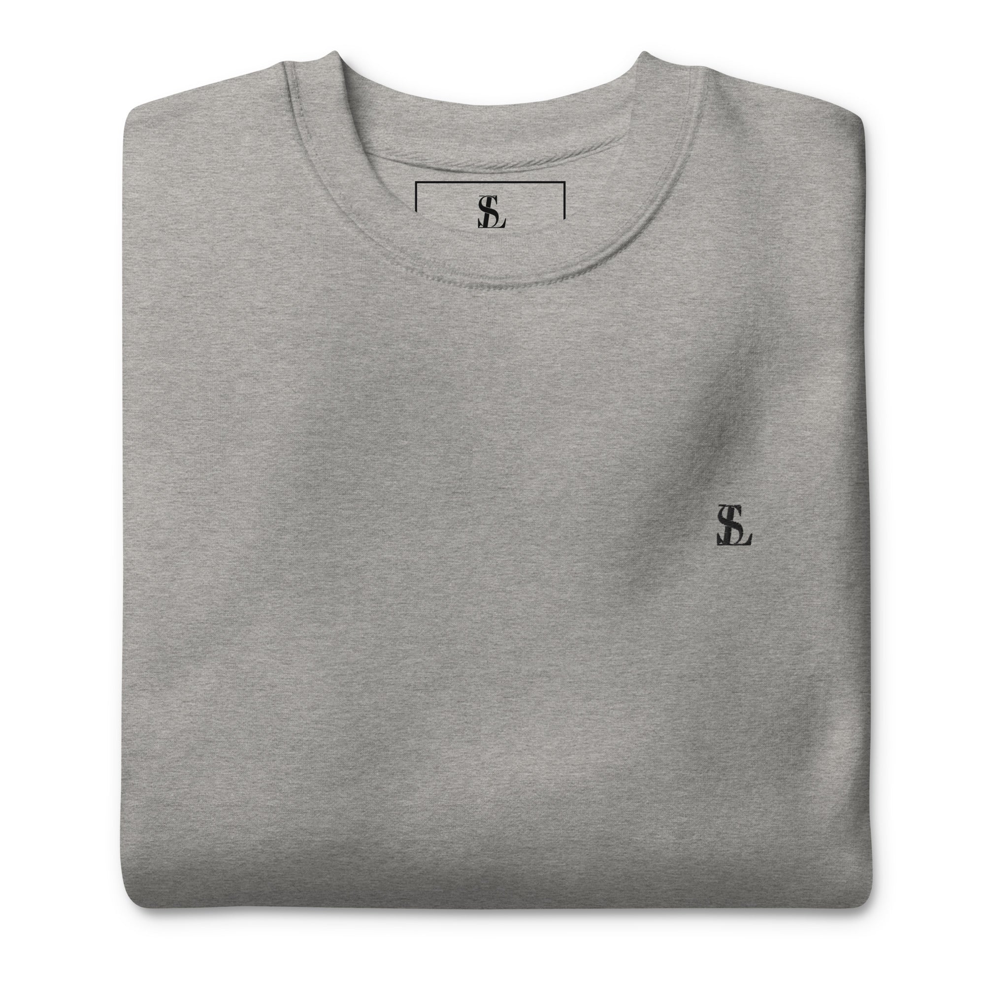 Seraphine Luxe Comfort Sweatshirt, Soft Cotton Sweatshirt, Light Grey