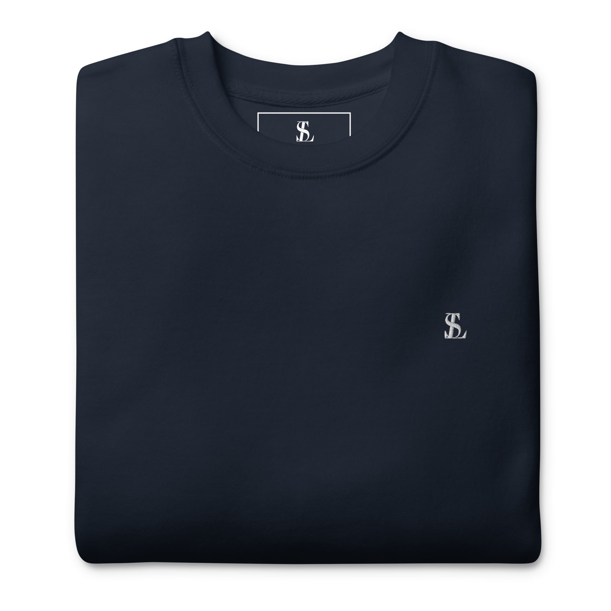 Seraphine Luxe Comfort Sweatshirt, Soft Cotton Sweatshirt, Navy