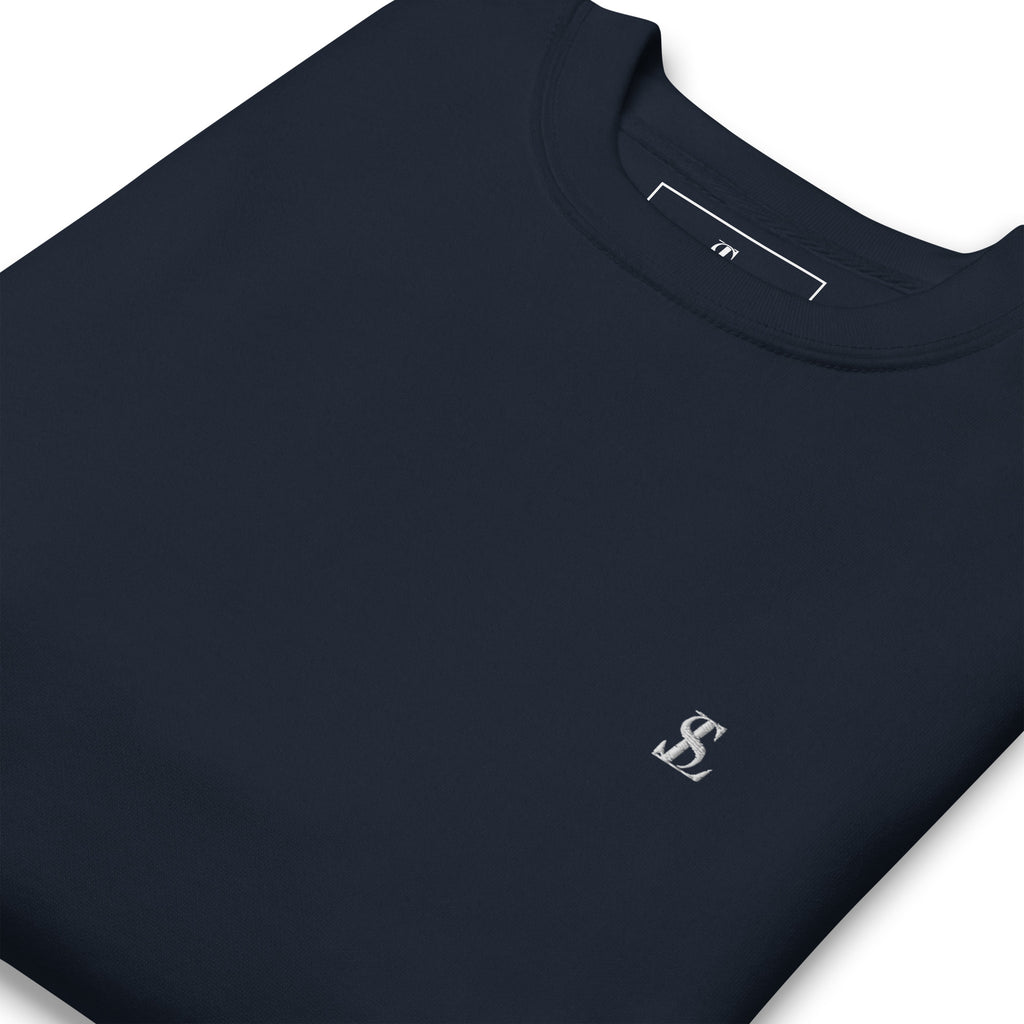 Seraphine Luxe Comfort Sweatshirt, Soft Cotton Sweatshirt, Navy