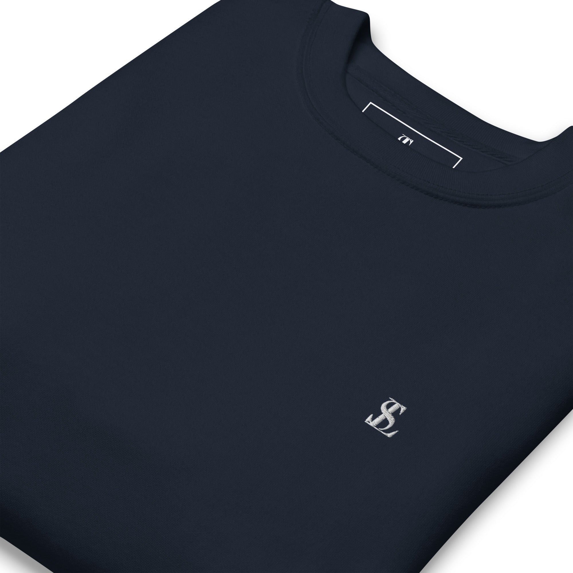 Seraphine Luxe Comfort Sweatshirt, Soft Cotton Sweatshirt, Navy