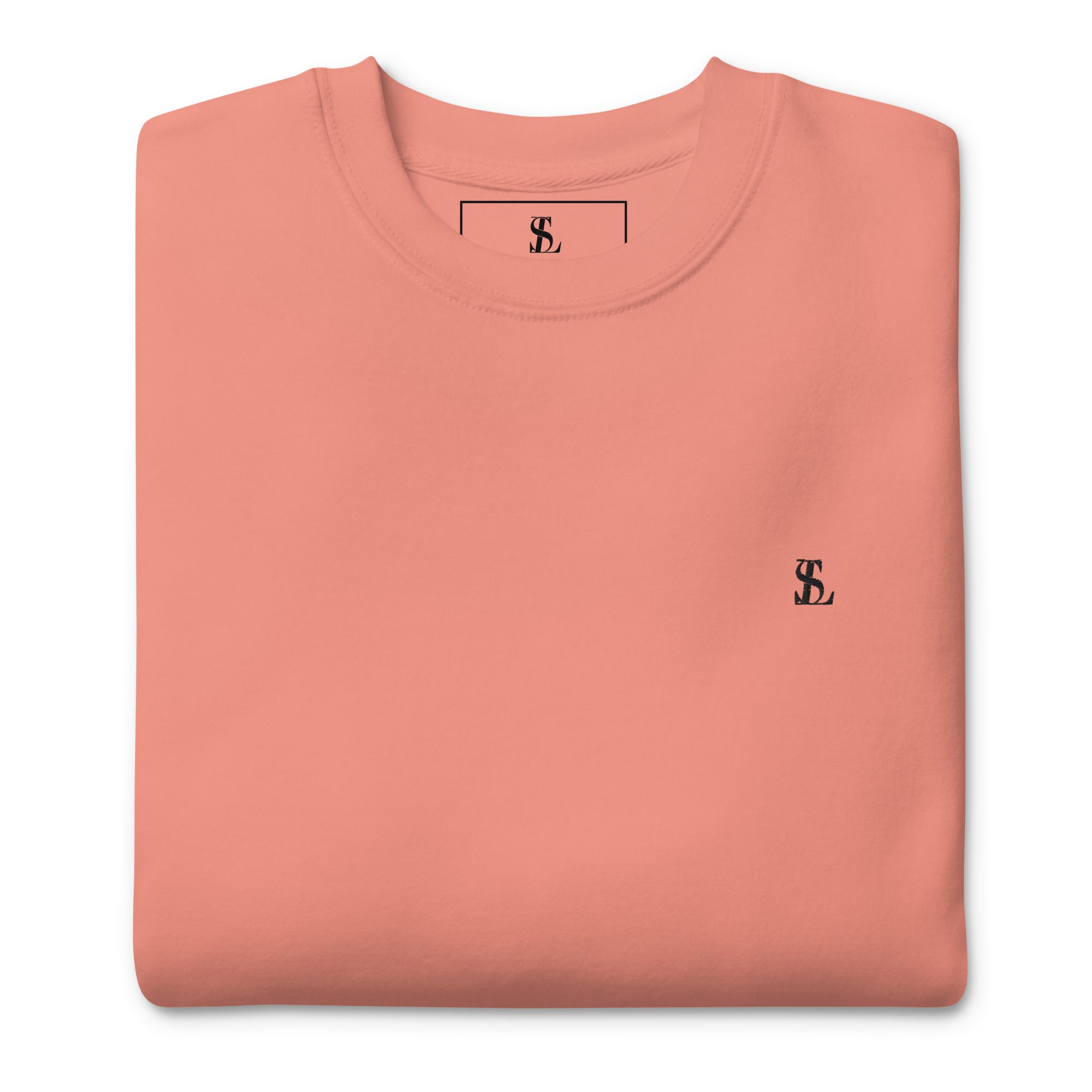 Seraphine Luxe Comfort Sweatshirt, Soft Cotton Sweatshirt, Peach