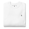 Seraphine Luxe Comfort Sweatshirt, Soft Cotton Sweatshirt, White