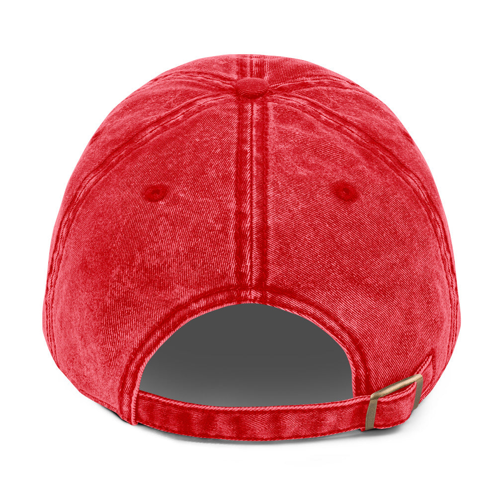 Seraphine Luxe Cotton Cap, Red