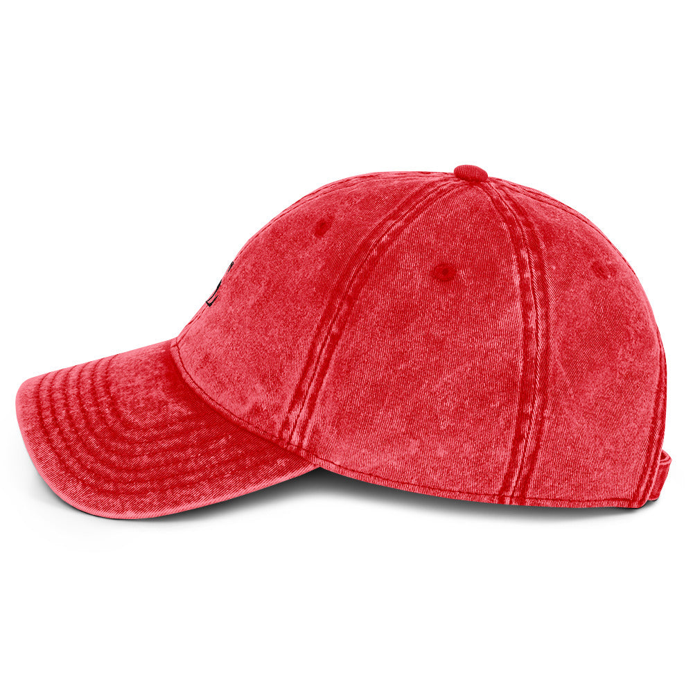 Seraphine Luxe Cotton Cap, Red