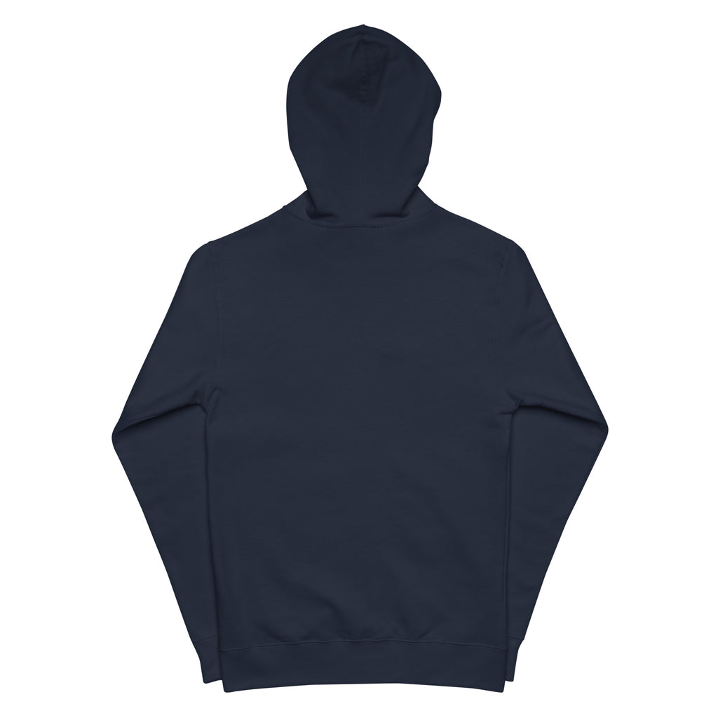 Seraphine Luxe Fleece Zip Up Hoodie, Navy