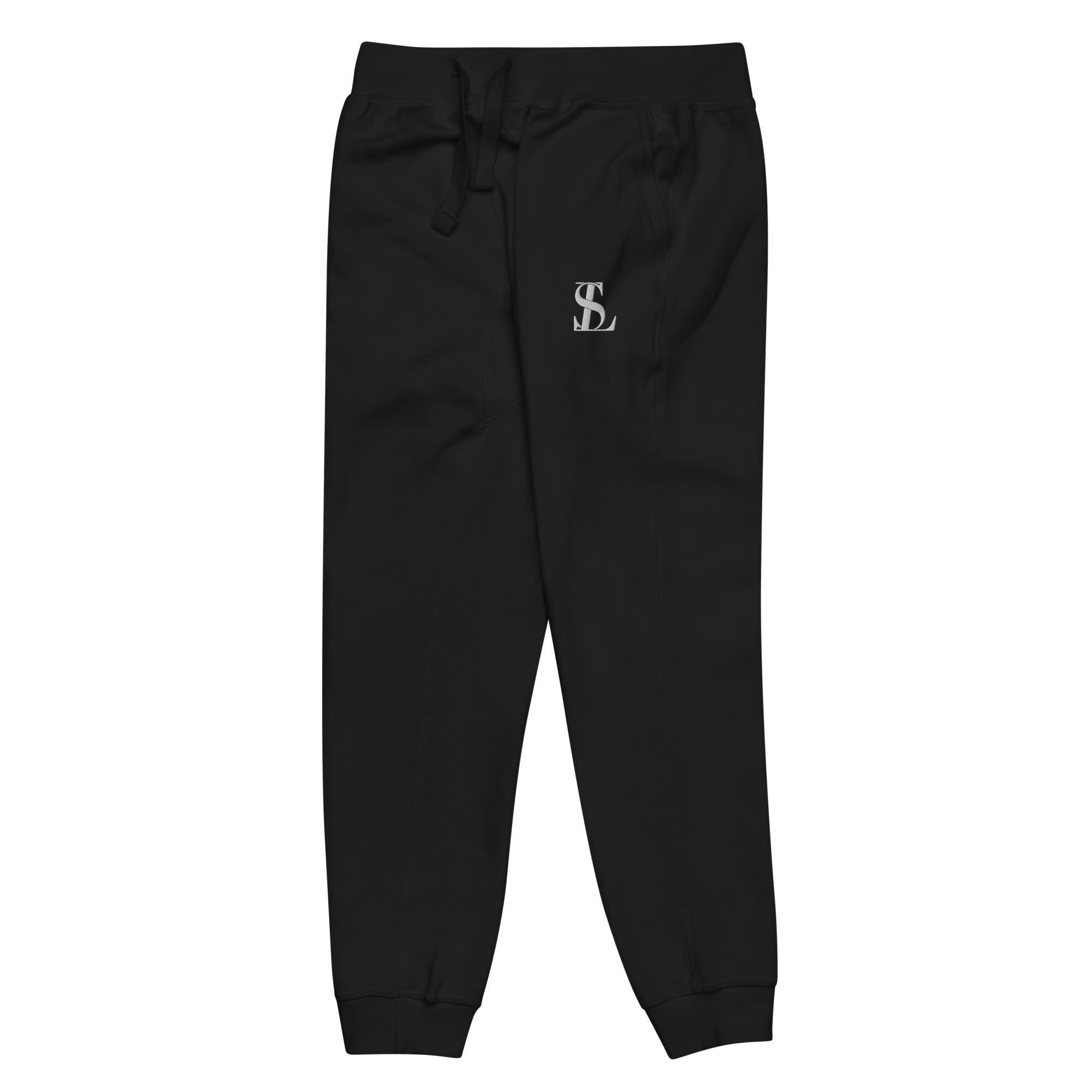 Seraphine Luxe Soft Fleece Sweatpants for Comfort, Black