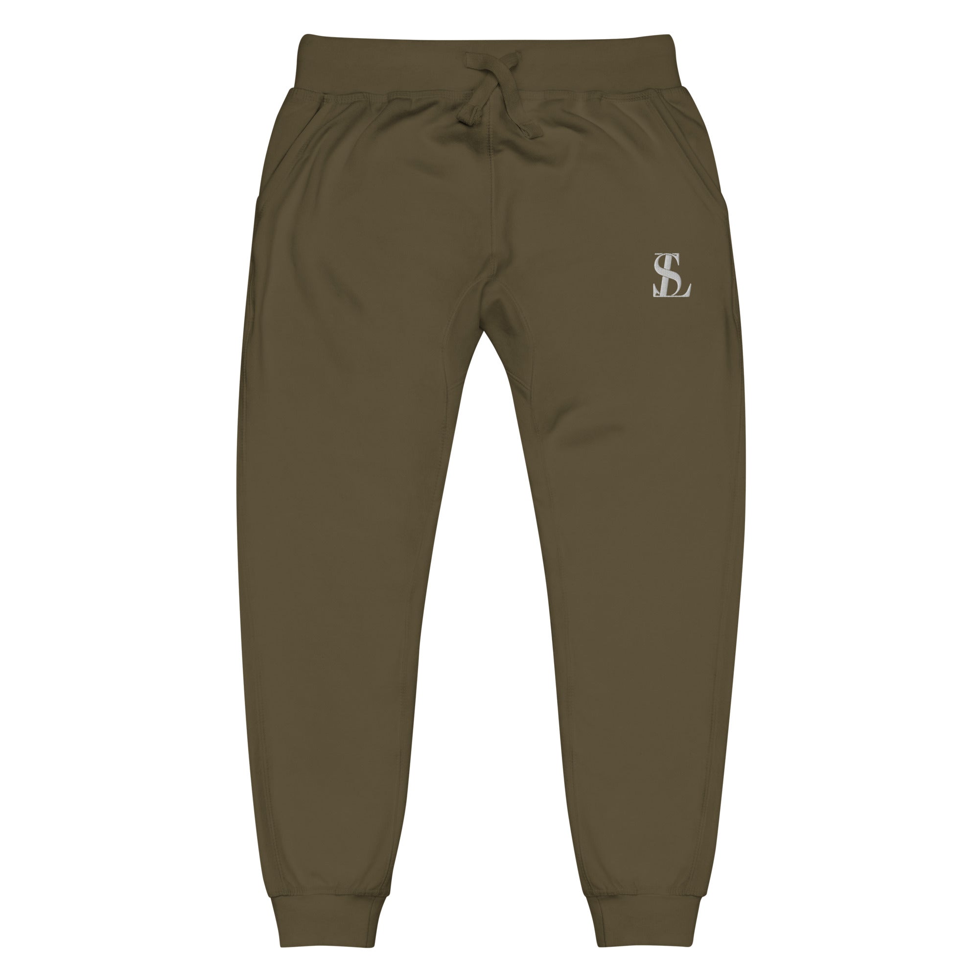 Seraphine Luxe Soft Fleece Sweatpants for Comfort, Green