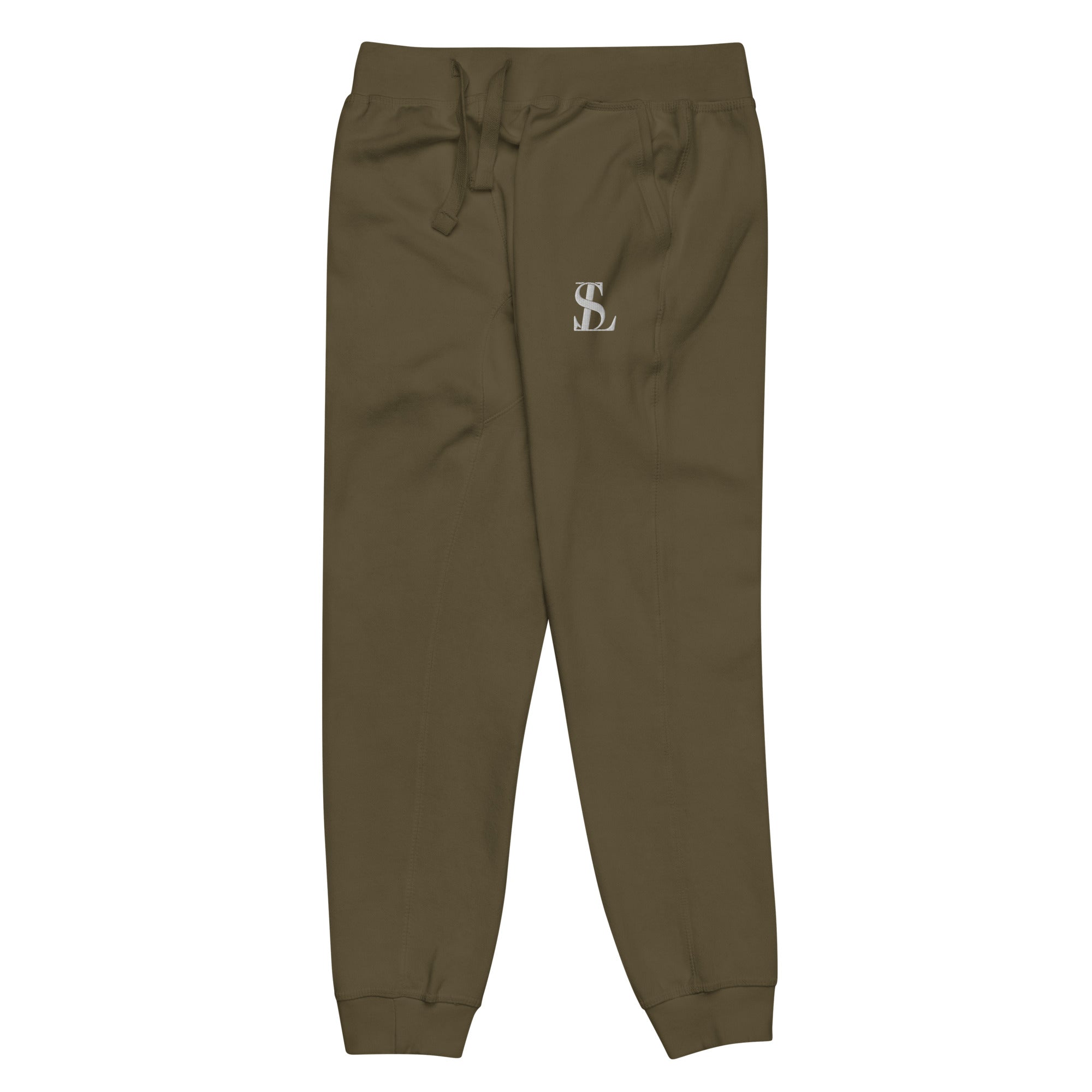 Seraphine Luxe Soft Fleece Sweatpants for Comfort, Green