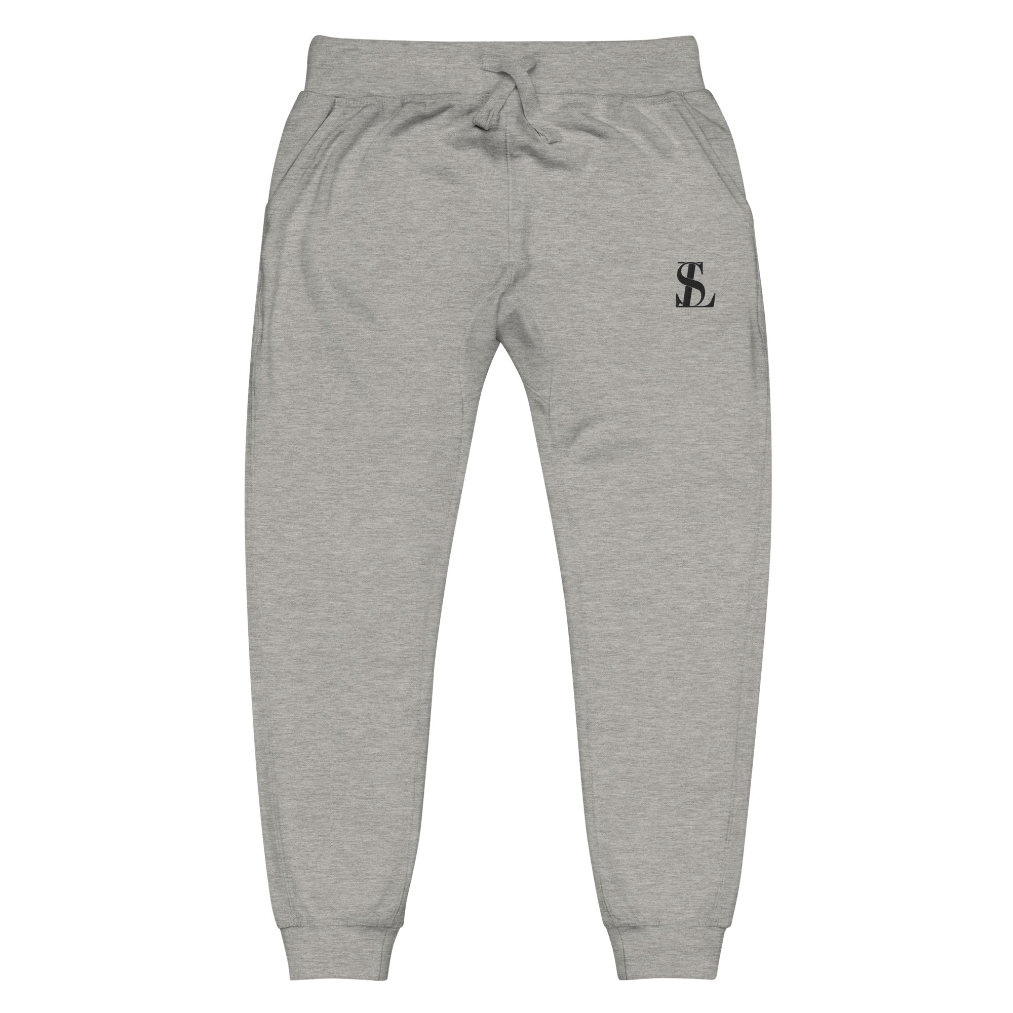 Seraphine Luxe Soft Fleece Sweatpants for Comfort, Light Grey