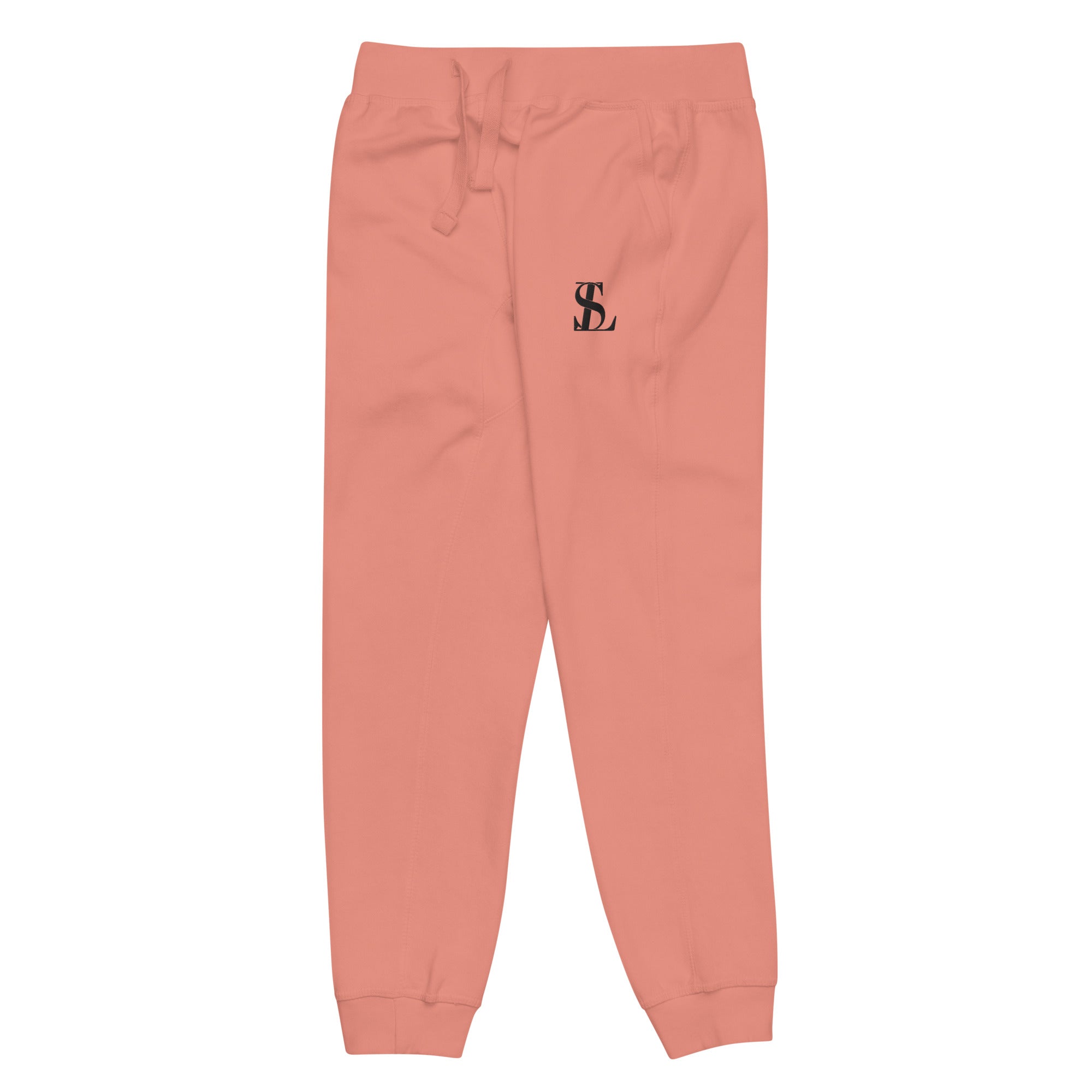 Seraphine Luxe Soft Fleece Sweatpants for Comfort, Peach