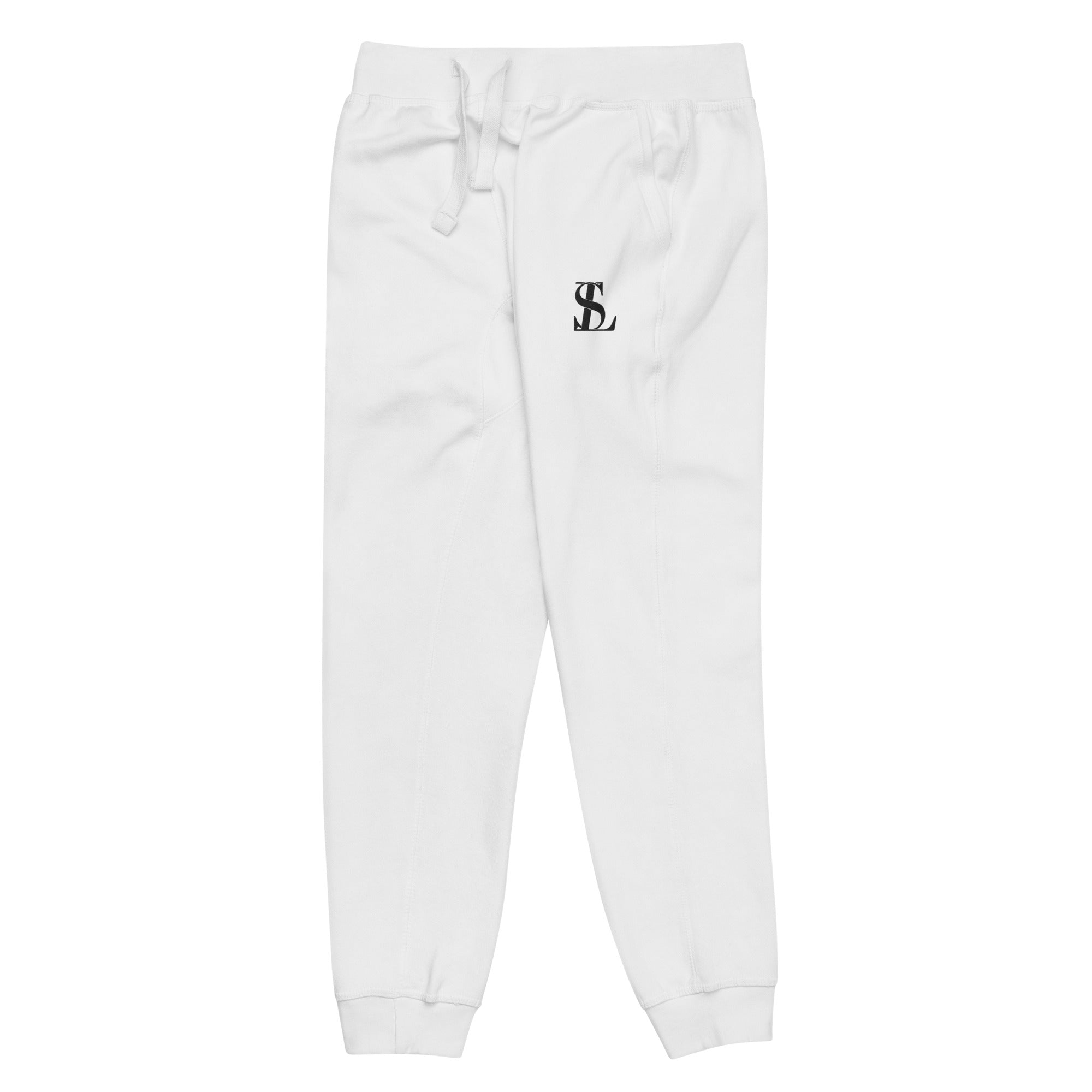 Seraphine Luxe Soft Fleece Sweatpants for Comfort, White