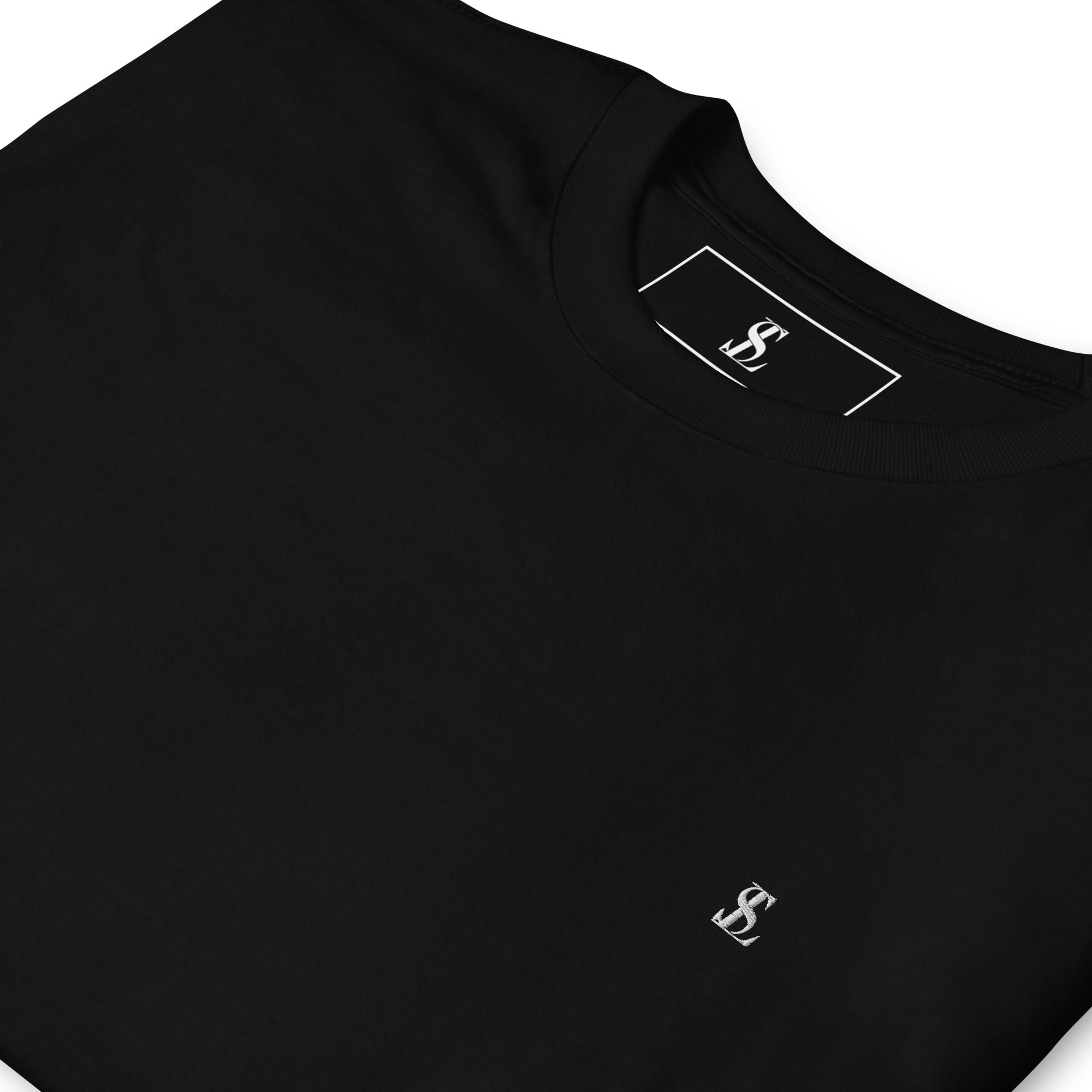Seraphine Luxe T-shirt men and women, Black