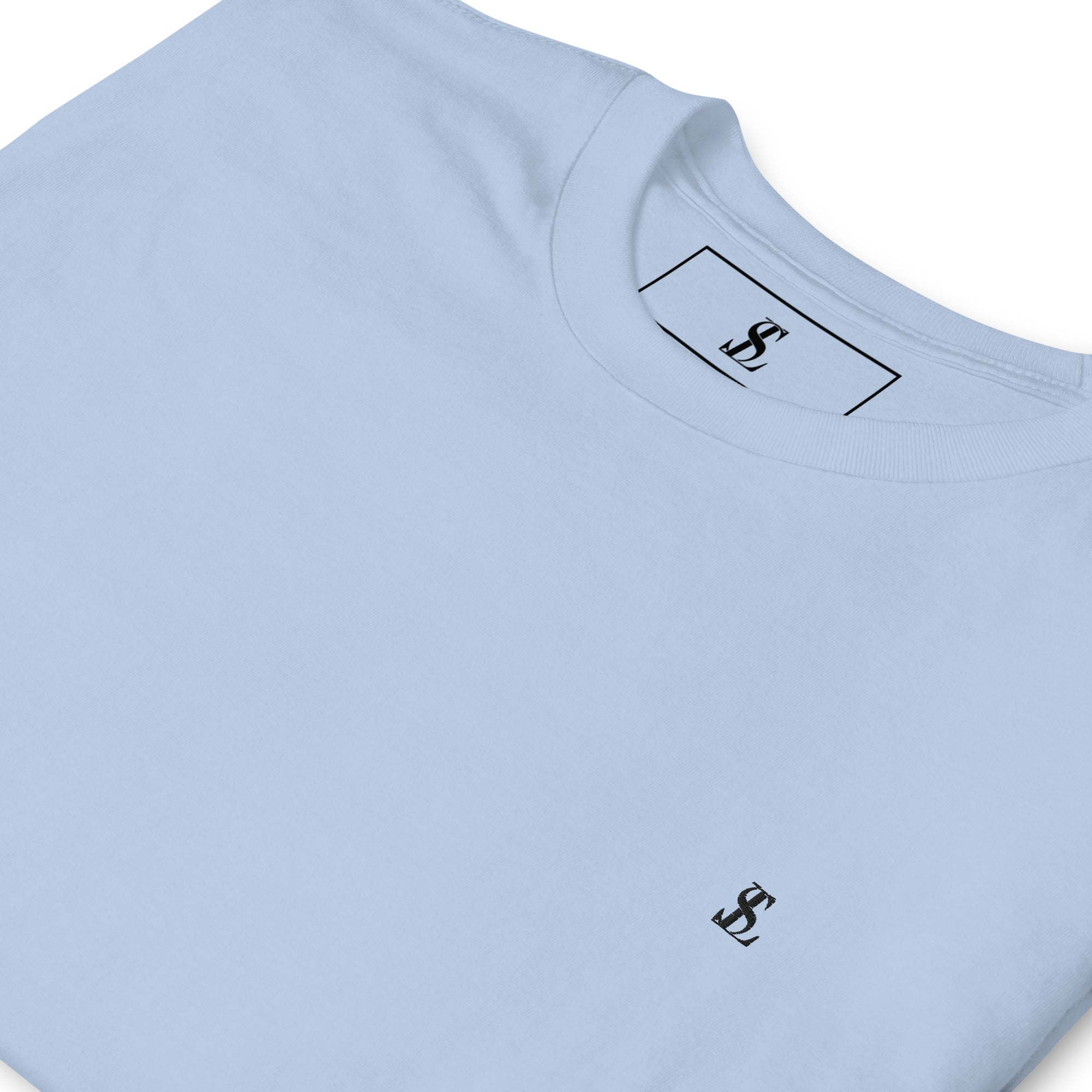 Seraphine Luxe T-shirt men and women, Light Blue