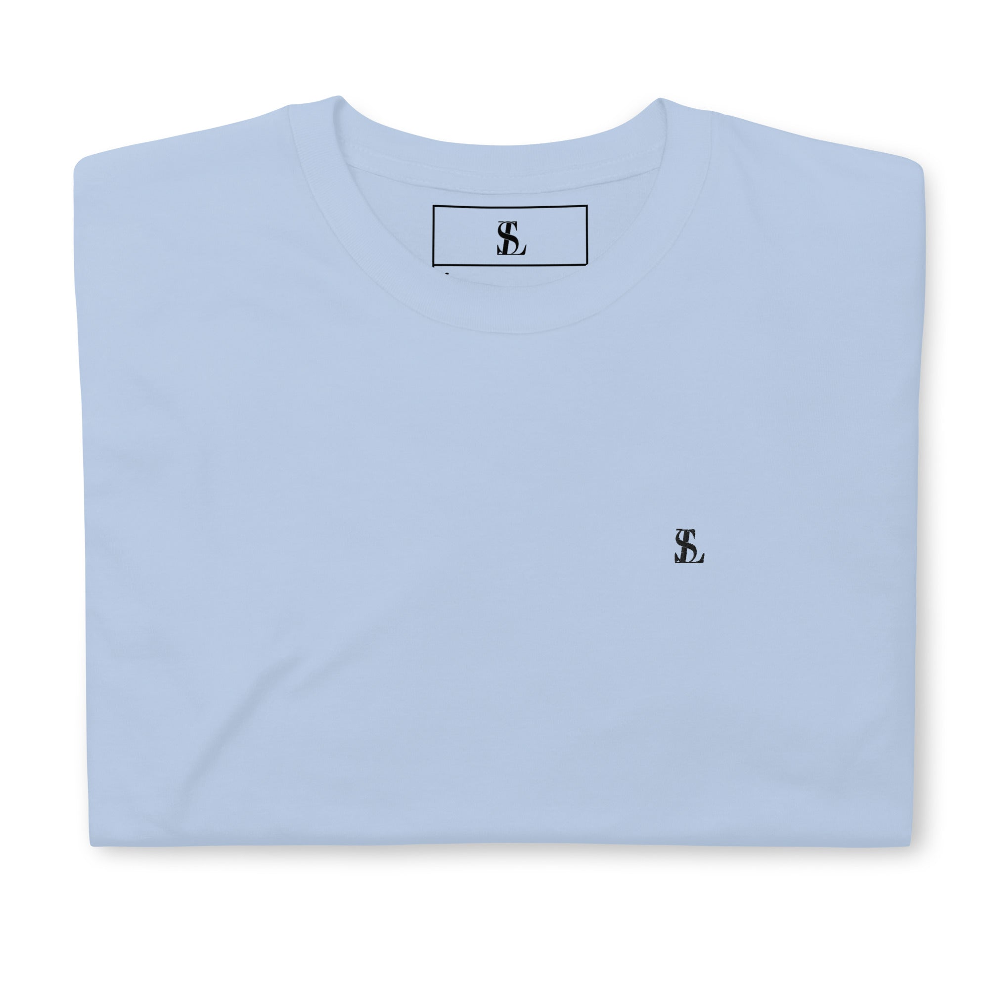 Seraphine Luxe T-shirt men and women, Light Blue