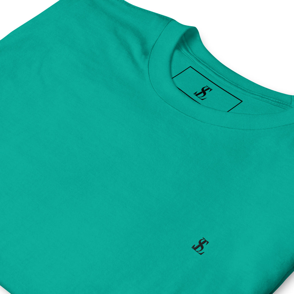 Seraphine Luxe T-shirt men and women, Turquoise