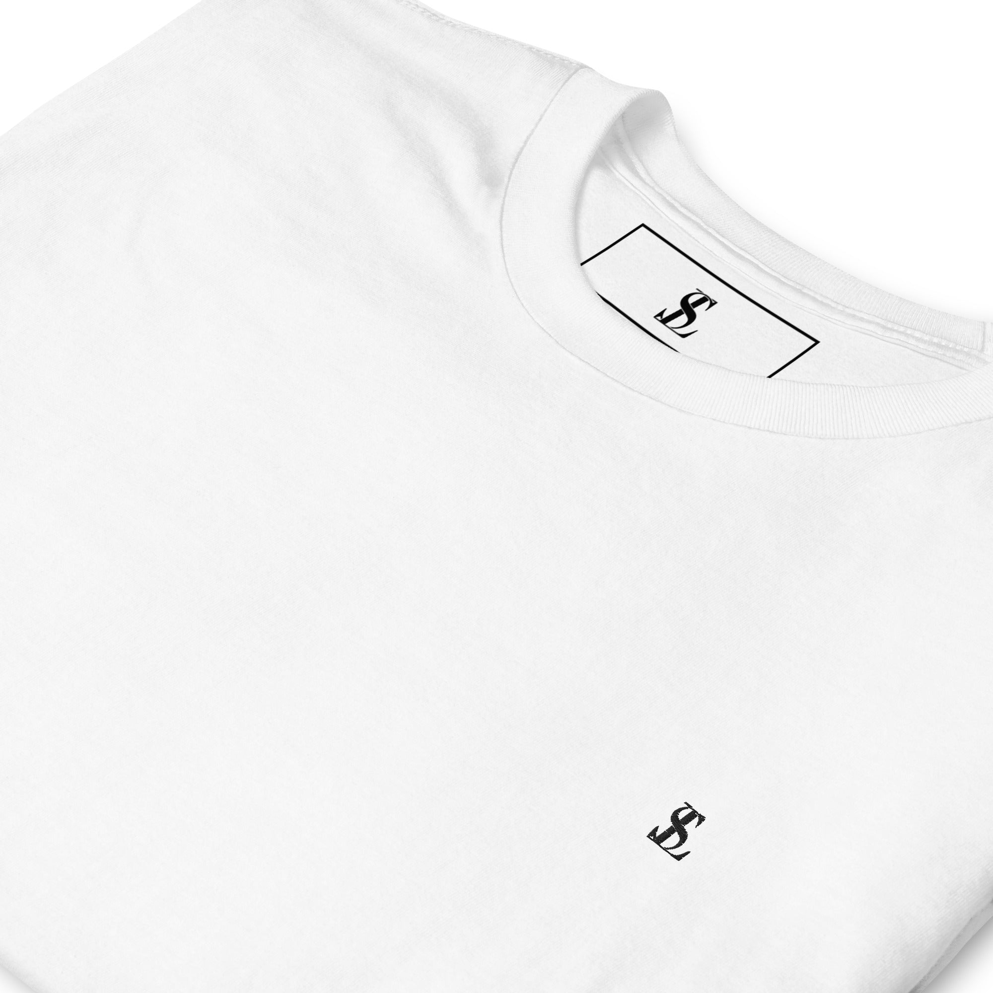 Seraphine Luxe T-shirt men and women, White