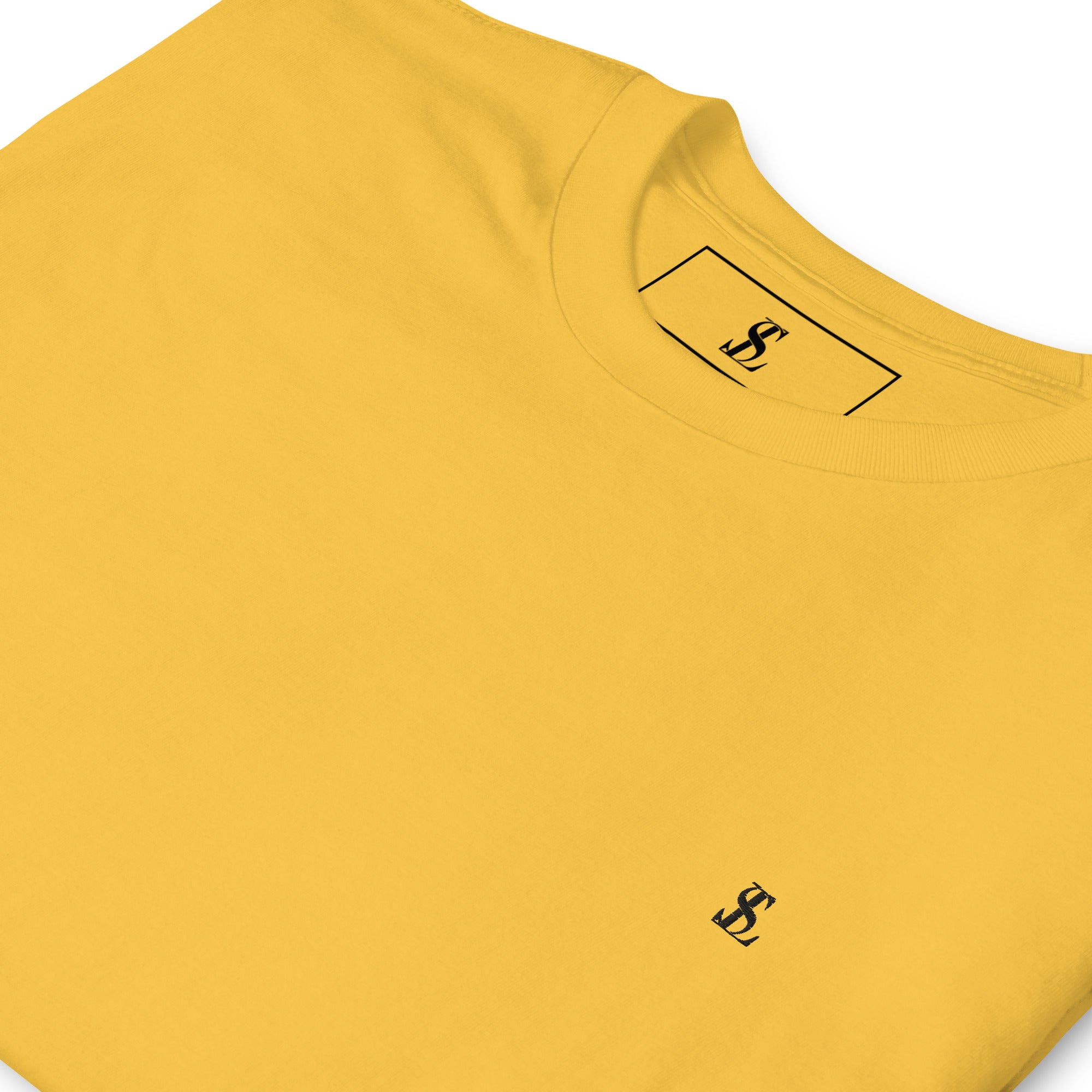 Seraphine Luxe T-shirt men and women, Yellow