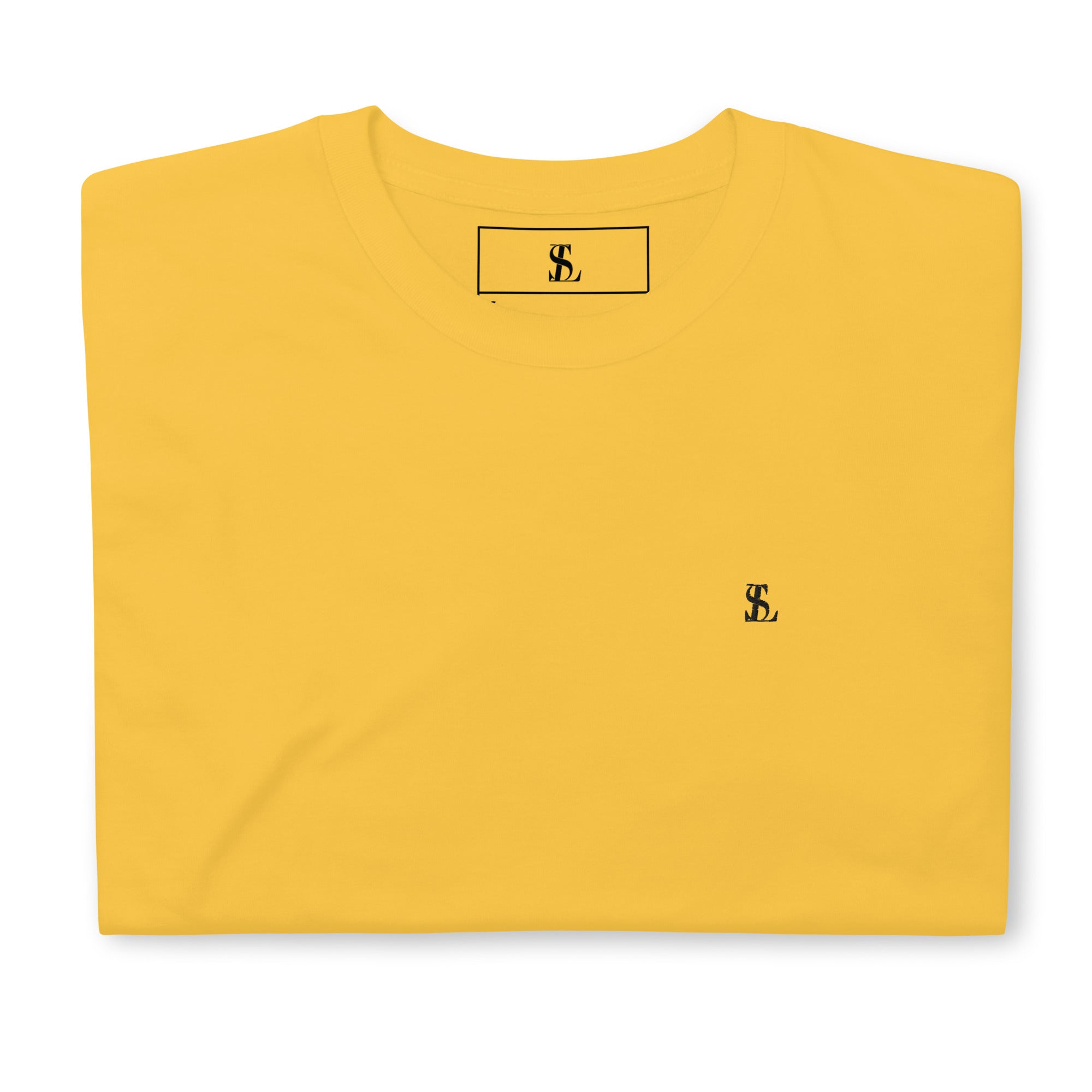 Seraphine Luxe T-shirt men and women, Yellow