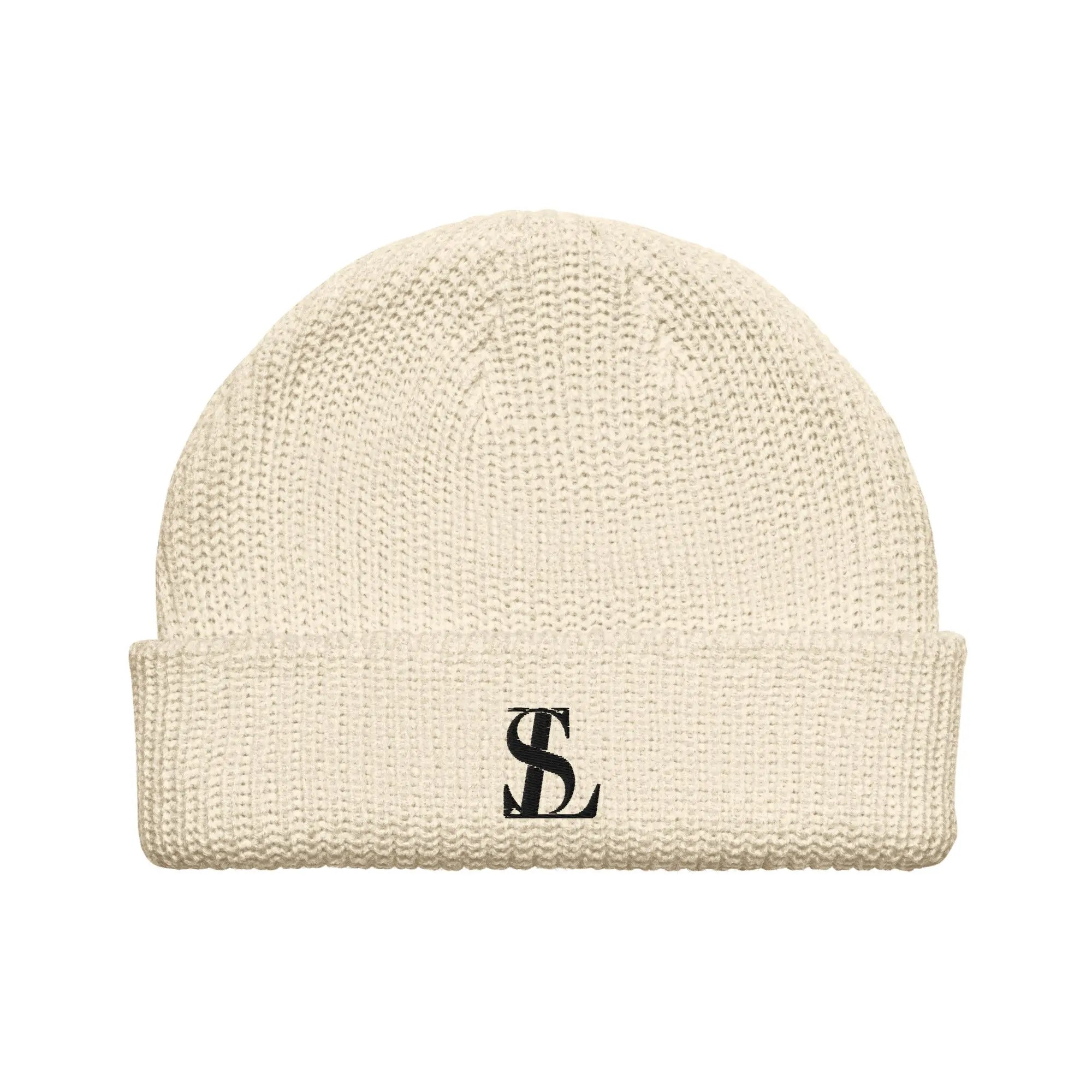 Seraphine Luxe Warm Knit Wool Beanie for Winter, Beige