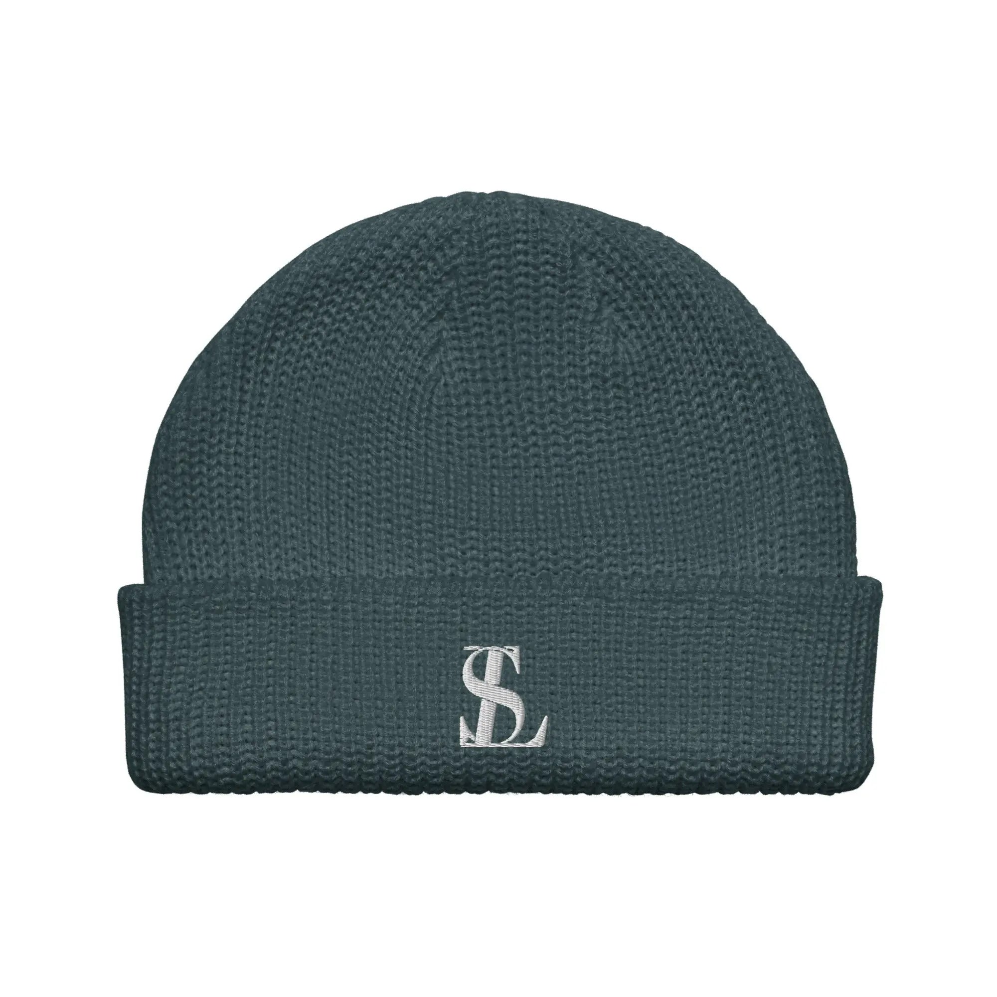 Seraphine Luxe Warm Knit Wool Beanie for Winter, Blue