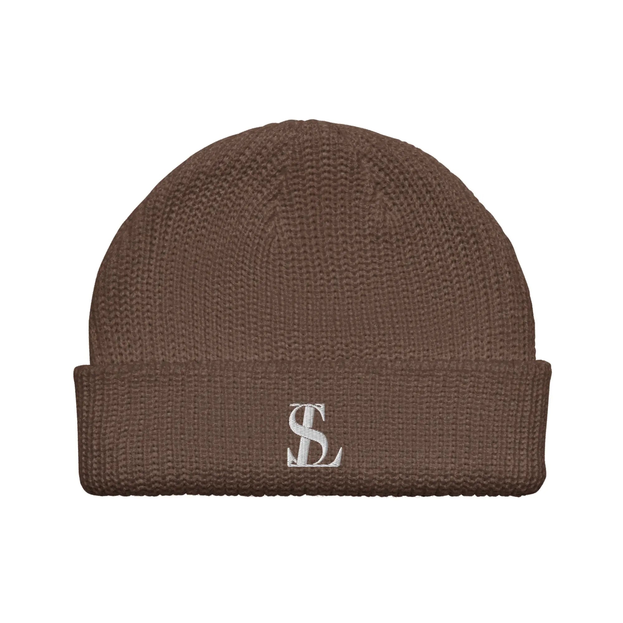 Seraphine Luxe Warm Knit Wool Beanie for Winter, Brown
