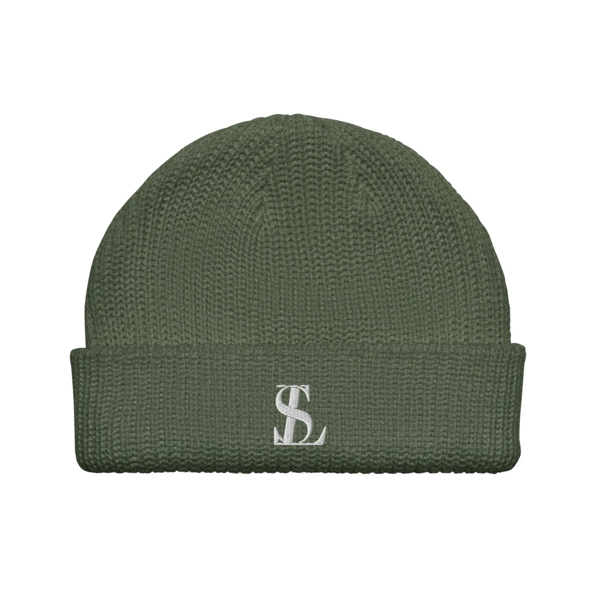 Seraphine Luxe Warm Knit Wool Beanie for Winter, Green